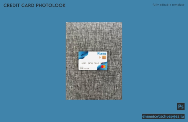 Finnland Klarna Bank Mastercard Photolook Beispielvorschau